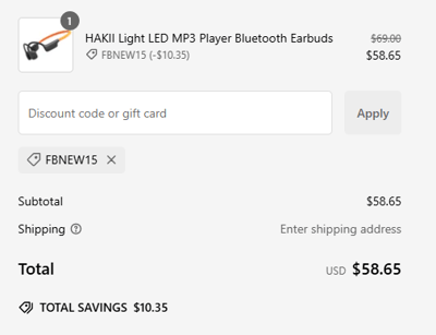 Proof of working HAKII promo codes and where to put or use HAKII coupon, added on 2024-12-15 00:00:00.