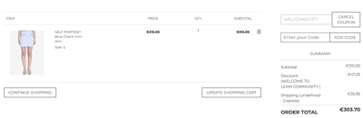 Proof of working Leam Roma promo codes and where to put or use Leam Roma coupon, added on 2025-01-30 04:25:05.