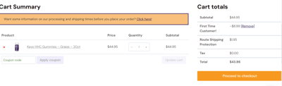 Proof of working The Hemp Doctor discount codes and where to put or use The Hemp Doctor coupon, added on 2025-01-30 00:00:00.