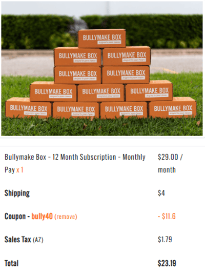 Proof of working Bullymake coupon codes and where to put or use Bullymake coupon, added on 2025-02-10 00:00:00.