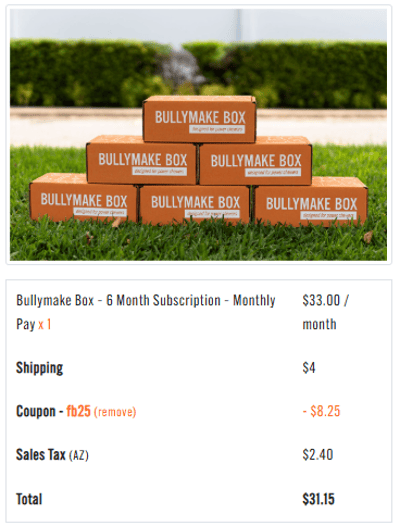 Proof of working Bullymake coupon codes and where to put or use Bullymake coupon, added on 2025-02-10 00:00:00.