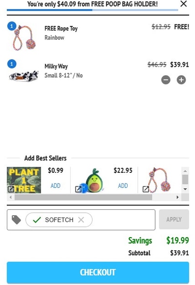 Proof of working Pack Leashes promo codes and where to put or use Pack Leashes coupon, added on 2025-02-14 00:00:00.
