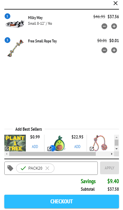 Proof of working Pack Leashes promo codes and where to put or use Pack Leashes coupon, added on 2025-02-14 07:15:26.