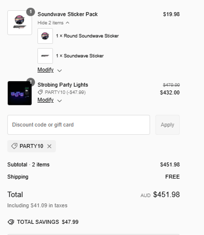 Proof of working Bushdoof promo codes and where to put or use Bushdoof coupon, added on 2025-02-17 00:00:00.