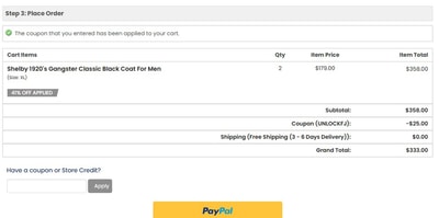 Proof of working FJackets discount codes and where to put or use FJackets coupon, added on 2025-02-21 00:00:00.