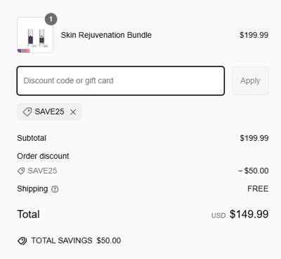 Proof of working Aseir Custom coupon codes and where to put or use Aseir Custom coupon, added on 2025-02-22 00:00:00.