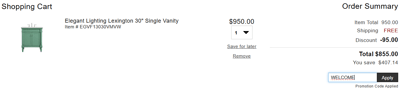 Proof of working LuxeDecor coupon codes and where to put or use LuxeDecor coupon, added on 2024-10-01 00:00:00.