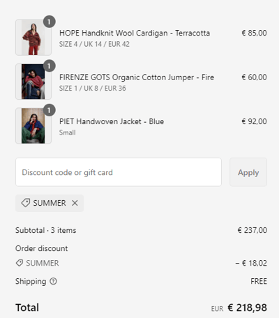 Proof of working Komodo Fashion coupon codes and where to put or use Komodo Fashion coupon, added on 2024-07-02 00:00:00.