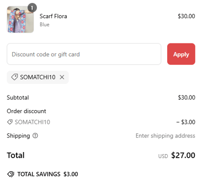 Proof of working Somatchi coupon codes and where to put or use Somatchi coupon, added on 2025-02-21 00:00:00.