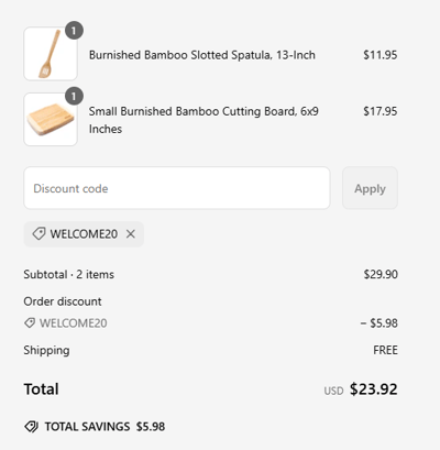 Proof of working KitchenSupply promo codes and where to put or use KitchenSupply coupon, added on 2025-02-06 00:00:00.