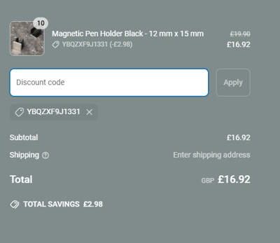 Proof of working Magnets Direct voucher codes and where to put or use Magnets Direct coupon, added on 2025-03-19 04:55:31.
