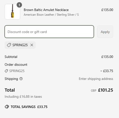 Proof of working Atlas Accessories promo codes and where to put or use Atlas Accessories coupon, added on 2025-03-24 00:00:00.