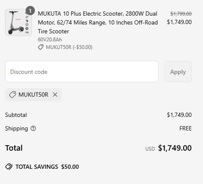 Proof of working Mukuta coupon codes and where to put or use Mukuta coupon, added on 2025-03-25 00:00:00.