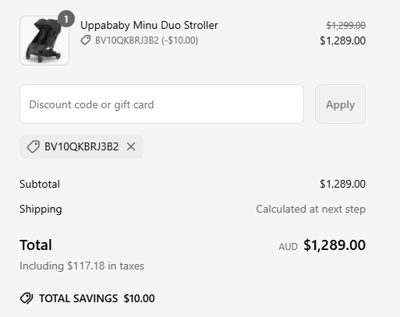 Proof of working Baby Village promo codes and where to put or use Baby Village coupon, added on 2025-03-28 00:00:00.