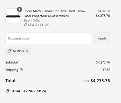 Proof of working Nothing Projector promo codes and where to put or use Nothing Projector coupon, added on 2025-04-09 00:00:00.