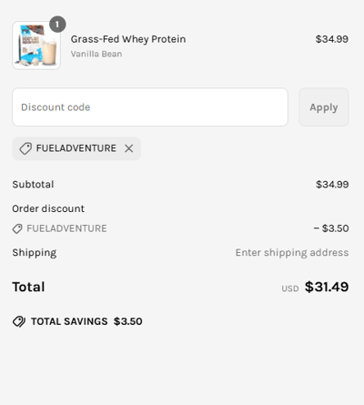Proof of working Wild Society Nutrition promo codes and where to put or use Wild Society Nutrition coupon, added on 2025-04-10 00:00:00.