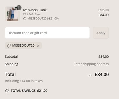Proof of working Vivere London voucher codes and where to put or use Vivere London coupon, added on 2025-04-16 03:30:58.