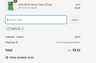 Proof of working TaztyCandy coupon codes and where to put or use TaztyCandy coupon, added on 2025-04-29 00:00:00.