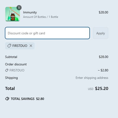Proof of working Duo Toothpaste promo codes and where to put or use Duo Toothpaste coupon, added on 2025-05-06 00:00:00.