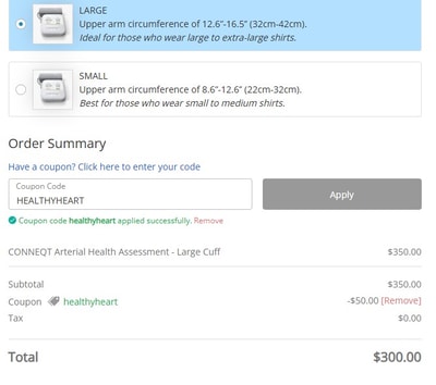Proof of working CONNEQT Health promo codes and where to put or use CONNEQT Health coupon, added on 2025-04-30 00:00:00.