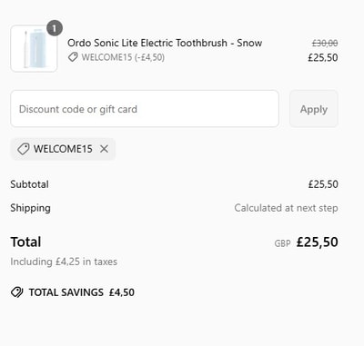 Proof of working ORDO promo codes and where to put or use ORDO coupon, added on 2025-01-28 00:00:00.