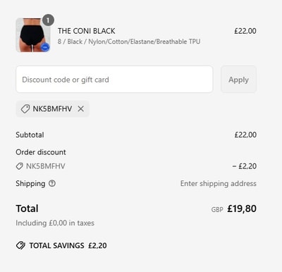 Proof of working NIXI Body coupon codes and where to put or use NIXI Body coupon, added on 2025-05-20 01:41:52.