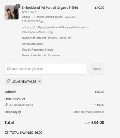 Proof of working Lucy and Lola Shop voucher codes and where to put or use Lucy and Lola Shop coupon, added on 2025-05-22 00:00:00.