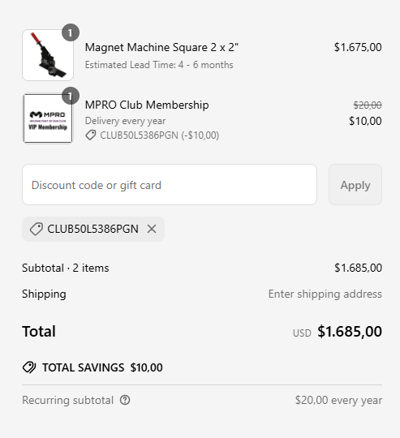 Proof of working MPRO promo codes and where to put or use MPRO coupon, added on 2025-05-24 04:08:04.