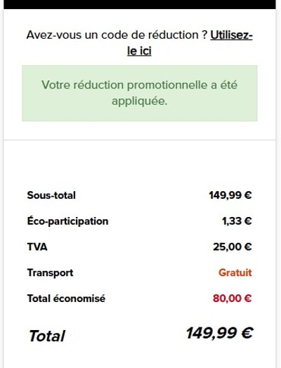 Preuve du bon fonctionnement de codes r&eacute;duction Ninja Kitchen et o&ugrave; entrer ou utiliser le code promo Ninja Kitchen, ajout&eacute; le 2025-05-26 00:00:00.