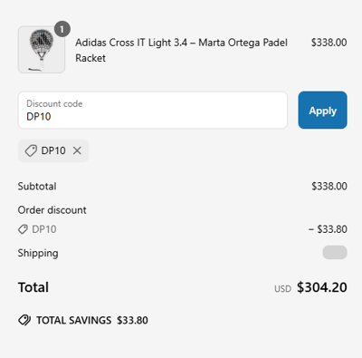 Proof of working The District Padel discount codes and where to put or use The District Padel coupon, added on 2025-06-09 00:00:00.