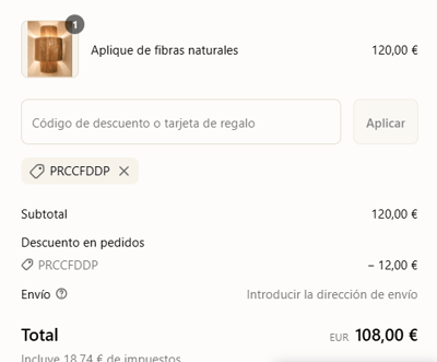 Prueba de que funciona el cupones de Matuta Home y d&oacute;nde ingresarlo o usarlo, a&ntilde;adido el 2025-06-10 00:00:00.