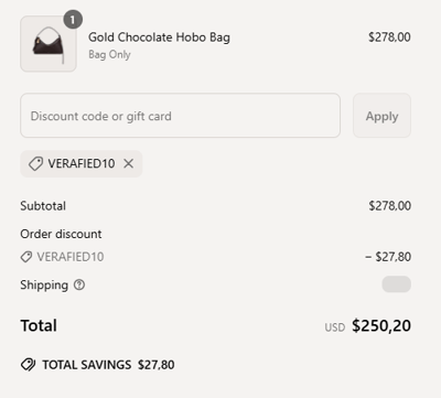Proof of working VERAFIED discount codes and where to put or use VERAFIED coupon, added on 2025-06-12 00:00:00.