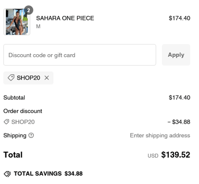 Proof of working Berry Beachy Swimwear discount codes and where to put or use Berry Beachy Swimwear coupon, added on 2025-01-18 01:18:06.