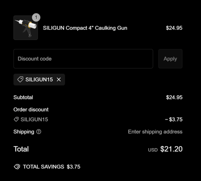 Proof of working SILIGUN promo codes and where to put or use SILIGUN coupon, added on 2025-01-02 00:00:00.