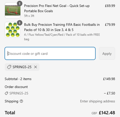 Proof of working ChildrensFootball.com voucher codes and where to put or use ChildrensFootball.com coupon, added on 2025-03-28 00:00:00.