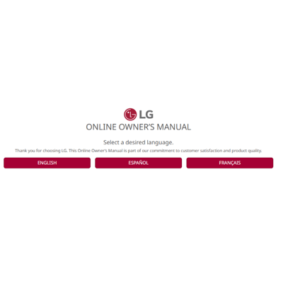 LG LMXS28626S Owner's Manual