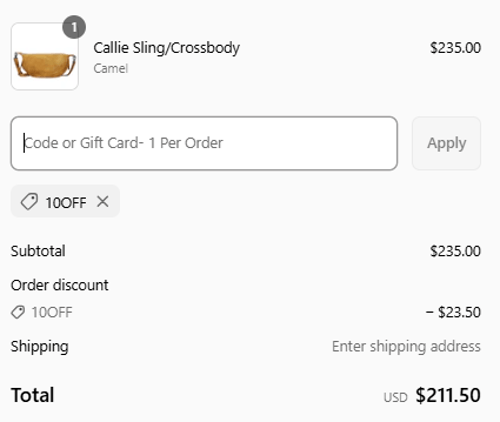 proof of working Latico Leathers promo codes 10OFF
