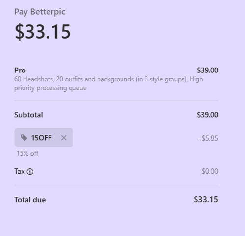 proof of working BetterPic promo codes 15OFF