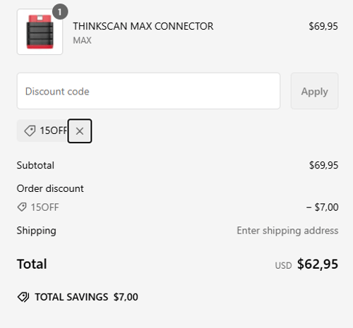 proof of working ThinkCar coupon codes 15OFF