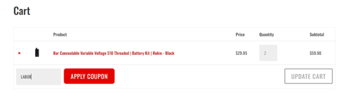 proof of working Rokin Vapes coupon codes LABOR