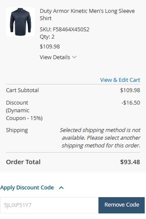 proof of working Propper discount codes 5JLIXP51Y7