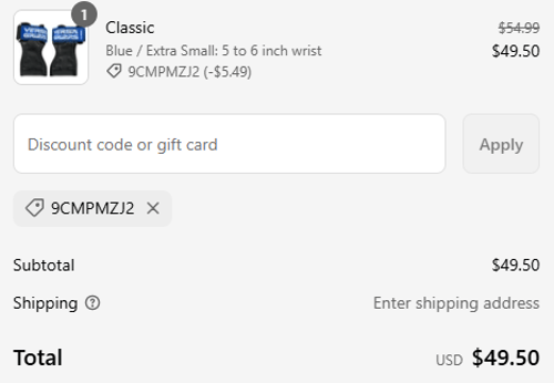 proof of working Versa Gripps discount codes 9CMPMZJ2