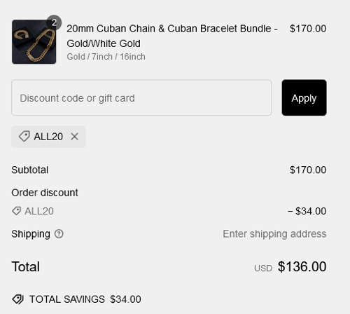 proof of working IceClique Jewelry discount codes ALL✱✱
