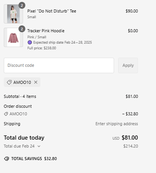 proof of working Amoo coupon codes AMOO10