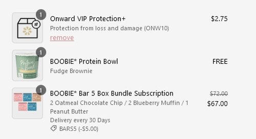 proof of working Boobie Superfoods discount codes BAR✱✱
