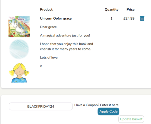 proof of working Bang On Books discount codes BLACKFRIDAY24