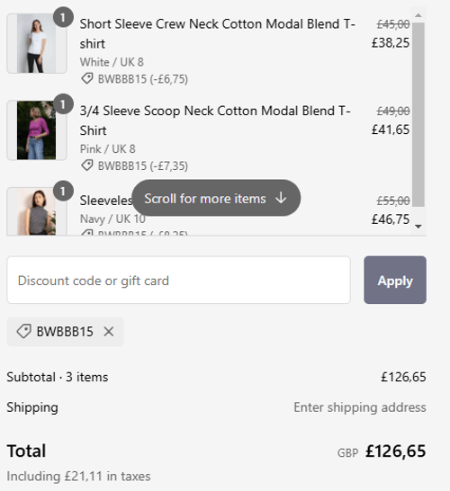 proof of working Lavender Hill Clothing discount codes BWBBB15