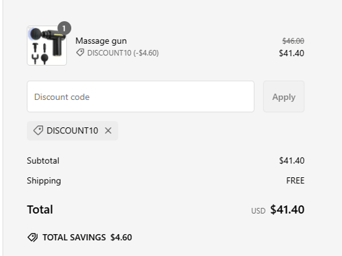 proof of working YYogic discount codes DISCOUNT10