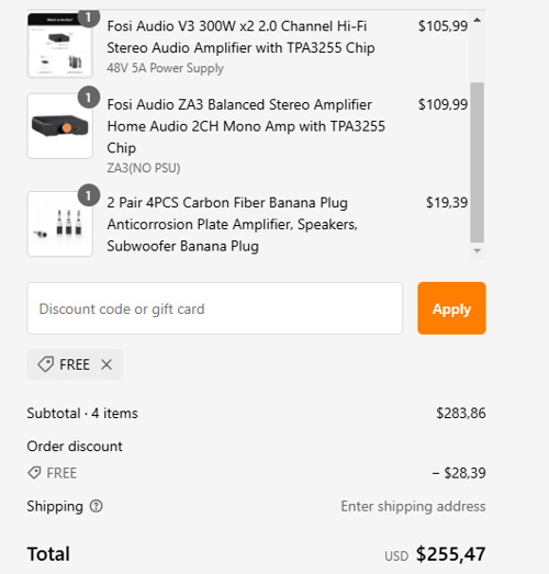 proof of working Fosi Audio coupon codes FREE