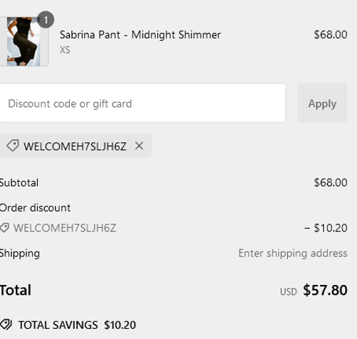 proof of working WRAY NYC discount codes WELCOMEH7SLJH6Z